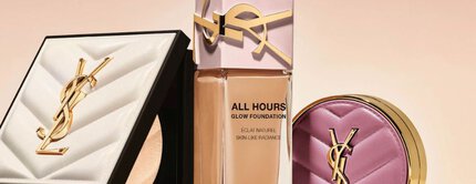 Prodotti viso YSL nei toni nude e rosa