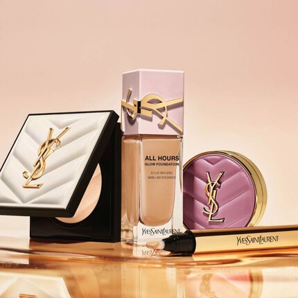 Prodotti viso YSL nei toni nude e rosa