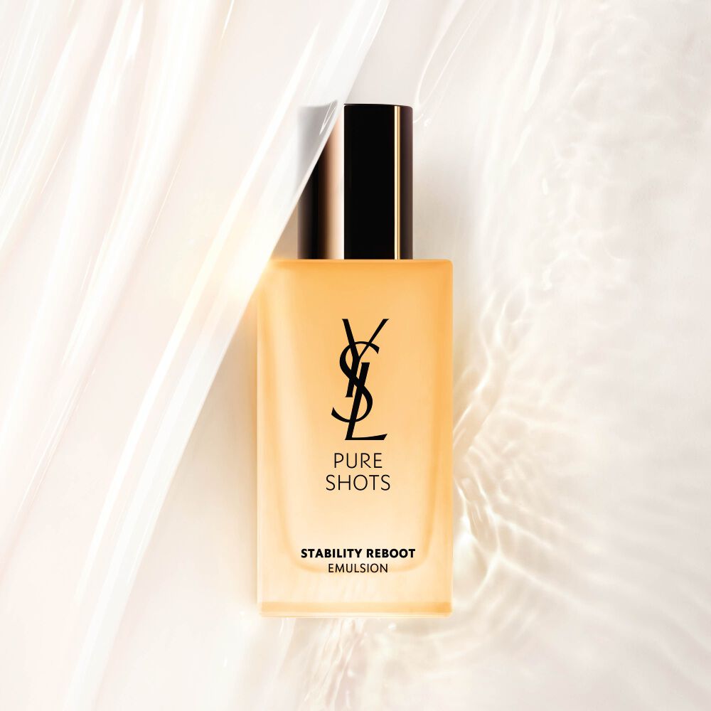 Flacone di YSL Pure Shots Stability Reboot Emulsion