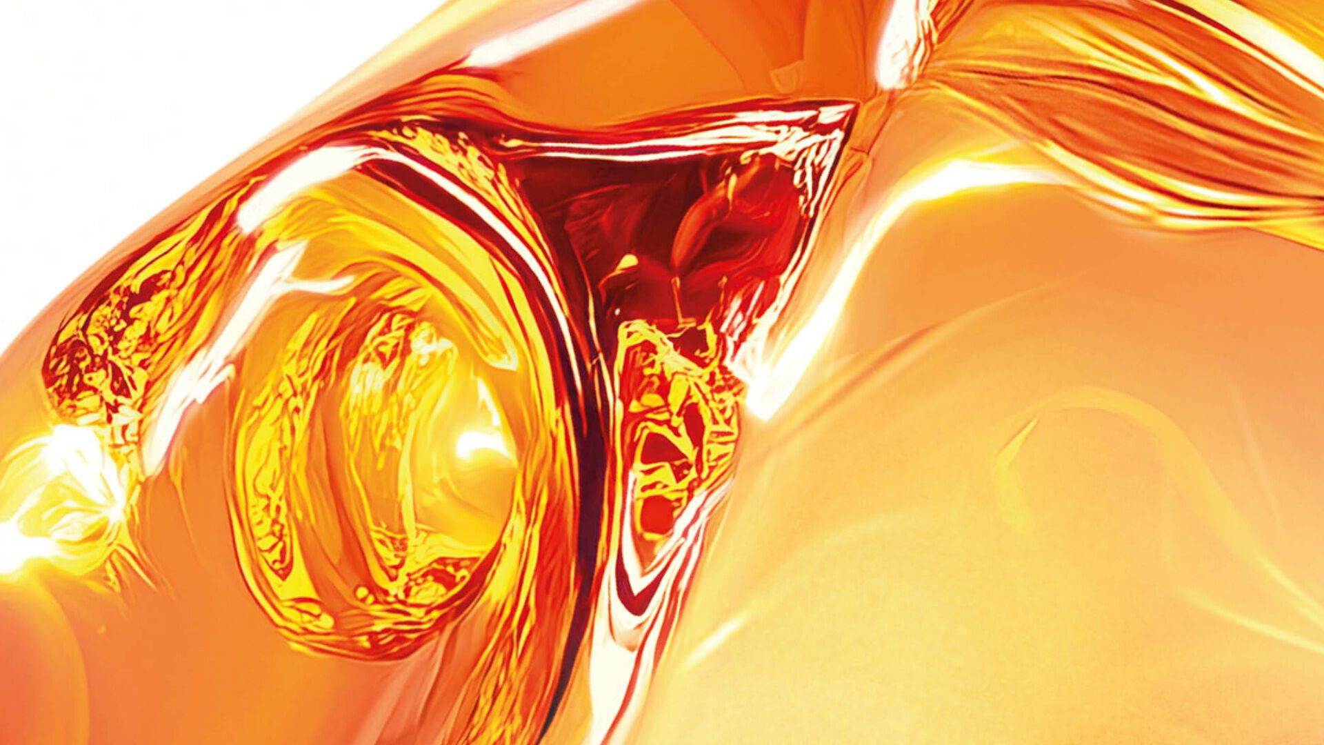 Texture liquida dorata all’ectoina